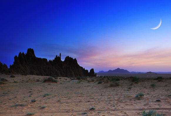 Desert - Moon