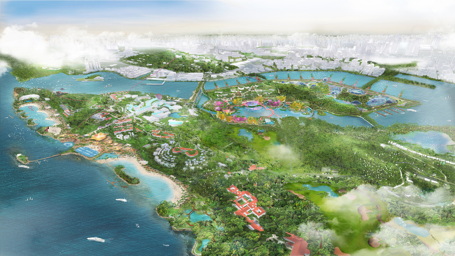 Bird eye view (day)