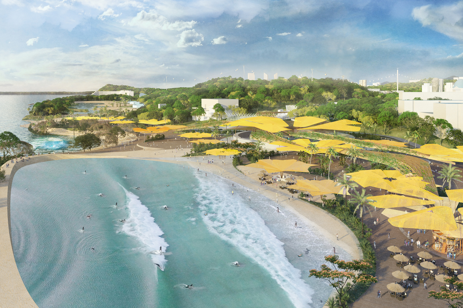 Revitalised beaches