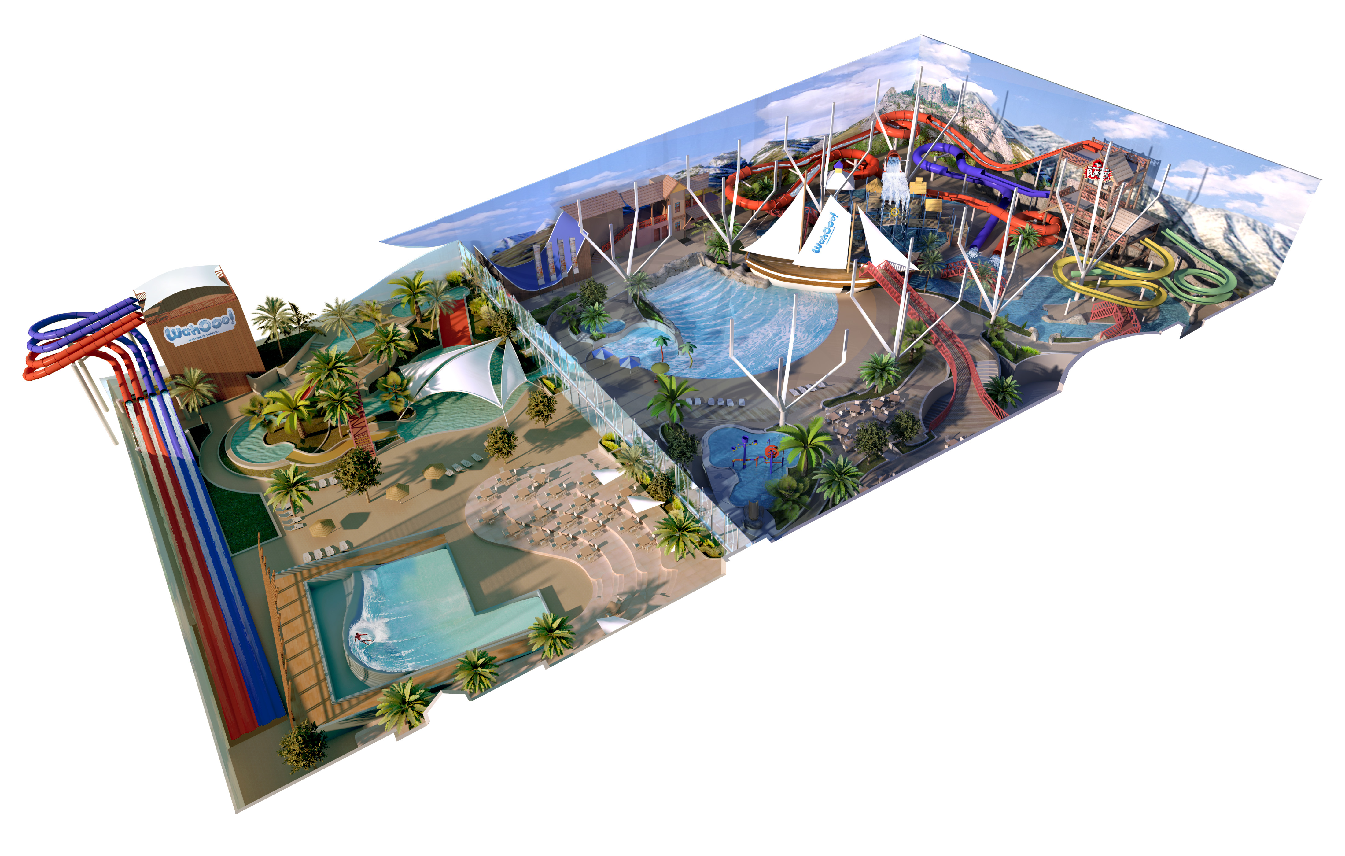 Wahooo! Waterpark Visual